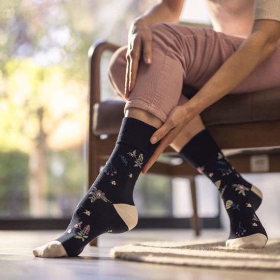 6 Paar Damen Baumwollsocken | Gemusterte weiche, nicht-bindende Alltagssocken - Image 4