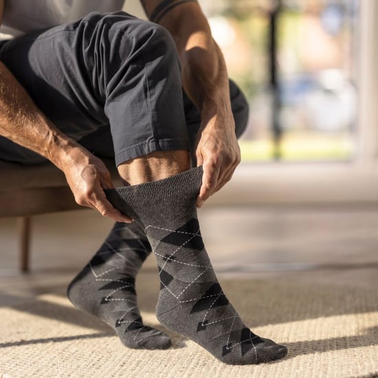 6 Paar Herren Baumwollsocken | Gemusterte, weiche, nicht einengende Alltagssocken - Image 5