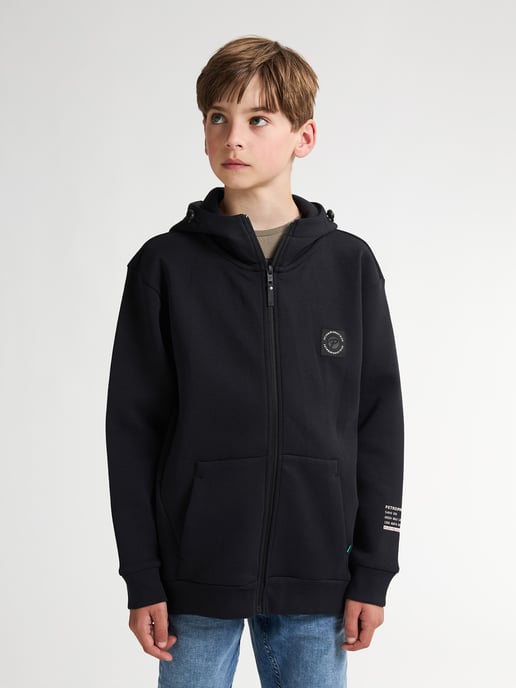 Petrol Industries - Hooded Zip Sweater Siskiyou  Jungen -  Schwarz - Image 3
