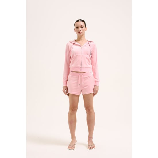 Juicy Couture Robertson Klassische Jacke Polyester Damen Pink Kapuzenpullover - Image 3