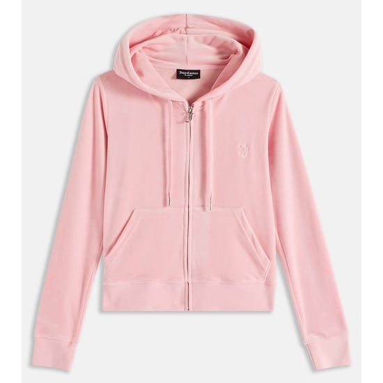 Juicy Couture Robertson Klassische Jacke Polyester Damen Pink Kapuzenpullover - Image 4
