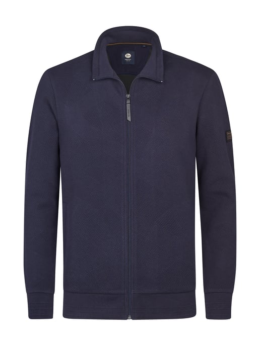 Petrol Industries - Bequemer Strickjacke Bighorn Herren - Blau - Image 1