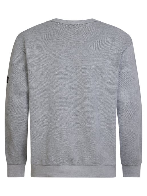 Petrol Industries - Lässige Sweater in Plus Size Leadville Herren - Grau - Image 2