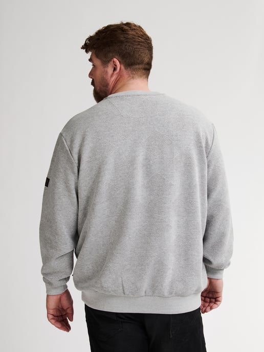 Petrol Industries - Lässige Sweater in Plus Size Leadville Herren - Grau - Image 4