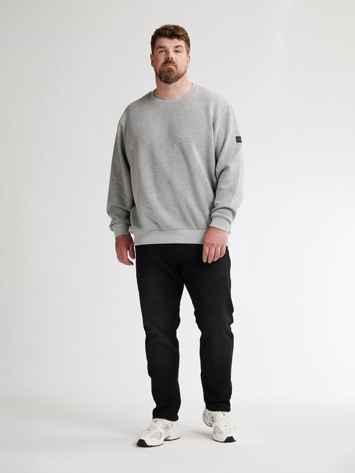 Petrol Industries - Lässige Sweater in Plus Size Leadville Herren - Grau - Image 5