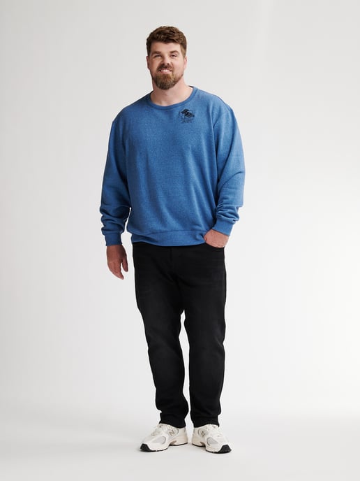 Petrol Industries - Lässige Sweater in Plus Size Salida Herren - Blau - Image 5