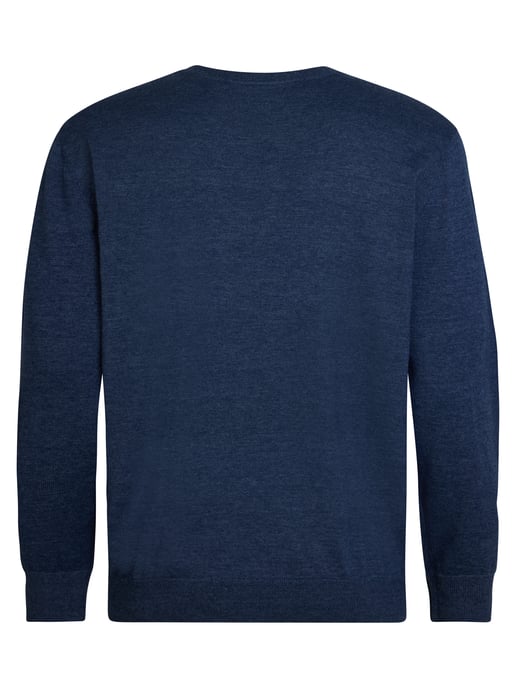 Petrol Industries - Plus Size Pullover mit Rundhalsausschnitt Rhinelander Herren - Blau - Image 2