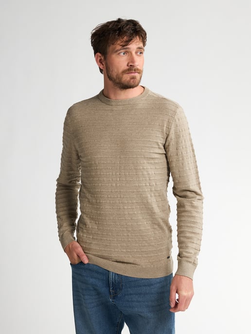 Petrol Industries - Strickpullover mit Struktur Thornewood Herren - Braun - Image 3