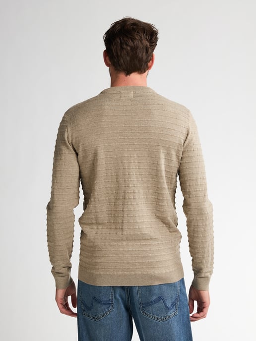 Petrol Industries - Strickpullover mit Struktur Thornewood Herren - Braun - Image 4