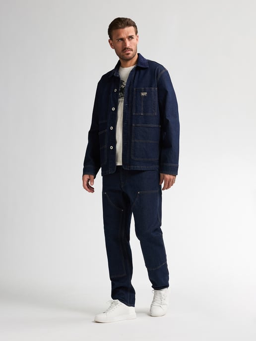 Petrol Industries - Arbeiter Denim Jacke Baraboo Herren - Blau - Image 5