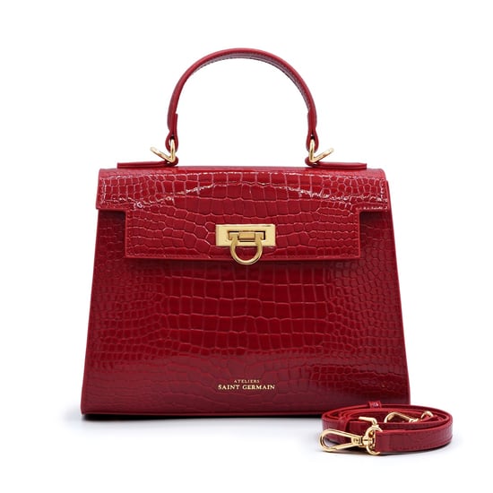 TASCHE CANNES ROTES KROKO - Image 1