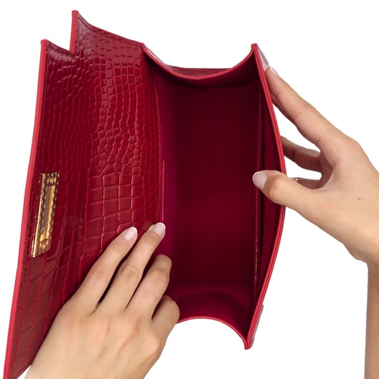 TASCHE CANNES ROTES KROKO - Image 3