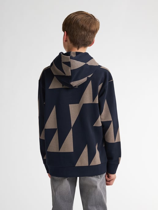 Petrol Industries - Geometrische Hoodie Lassen  Jungen -  Blau - Image 4