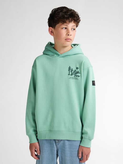 Petrol Industries - Grafisches Hoodie Deschutes  Jungen -  Blau - Image 3