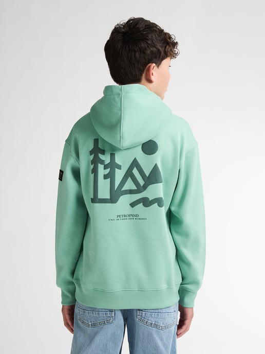 Petrol Industries - Grafisches Hoodie Deschutes  Jungen -  Blau - Image 4