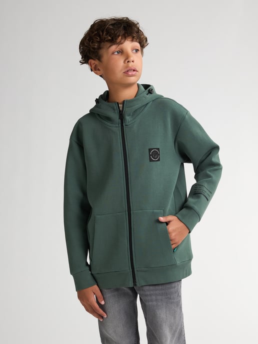 Petrol Industries - Hooded Zip Sweater Siskiyou  Jungen -  Grün - Image 3