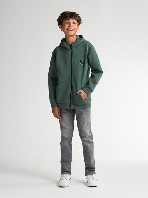 Petrol Industries - Hooded Zip Sweater Siskiyou  Jungen -  Grün - Image 5