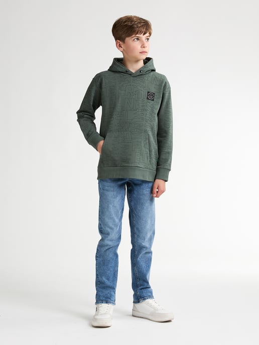 Petrol Industries - All-over Print Hoodie Blue Ridge Jungen - Grün - Image 5