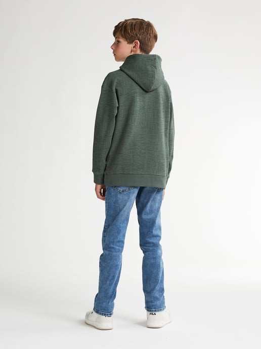 Petrol Industries - All-over Print Hoodie Blue Ridge Jungen - Grün - Image 6