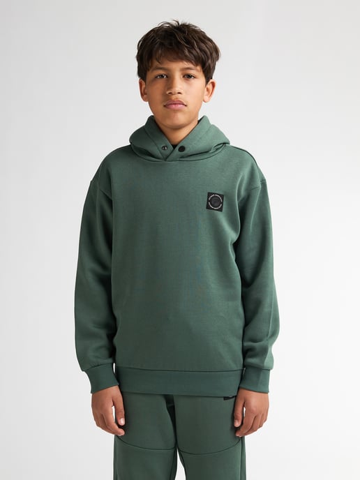 Petrol Industries - Logo Hoodie Ozark  Jungen -  Grün - Image 3