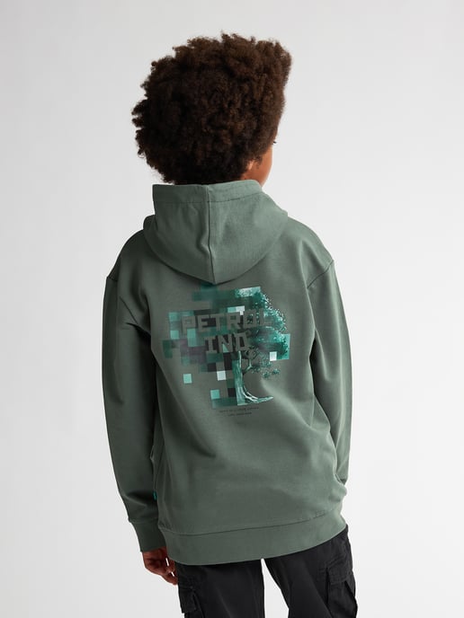 Petrol Industries - Rückenprint Hoodie Puget  Jungen -  Grün - Image 4