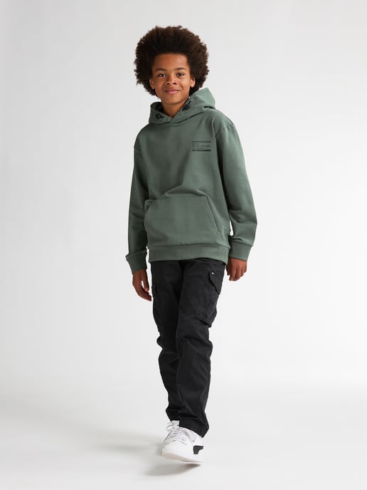 Petrol Industries - Rückenprint Hoodie Puget  Jungen -  Grün - Image 5