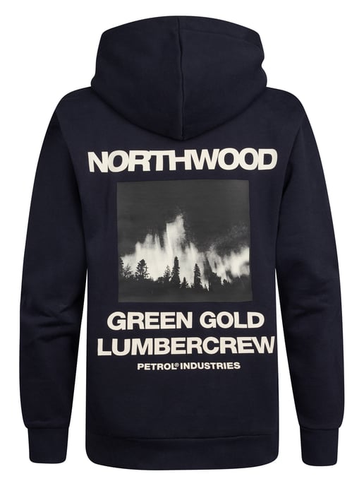 Petrol Industries - Rückenprint Hoodie Rainier Jungen - Blau - Image 2