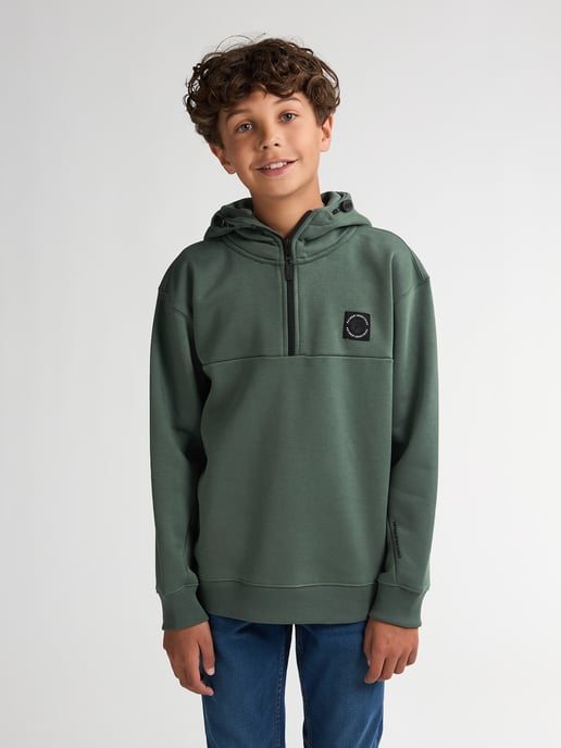 Petrol Industries - Hoodie mit Reißverschluss Redwood Jungen - Grün - Image 3