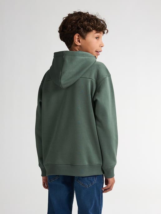Petrol Industries - Hoodie mit Reißverschluss Redwood Jungen - Grün - Image 4