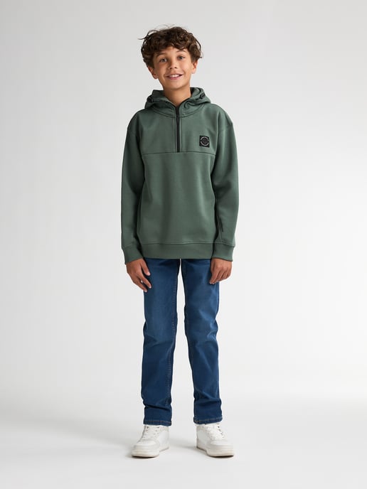 Petrol Industries - Hoodie mit Reißverschluss Redwood Jungen - Grün - Image 5