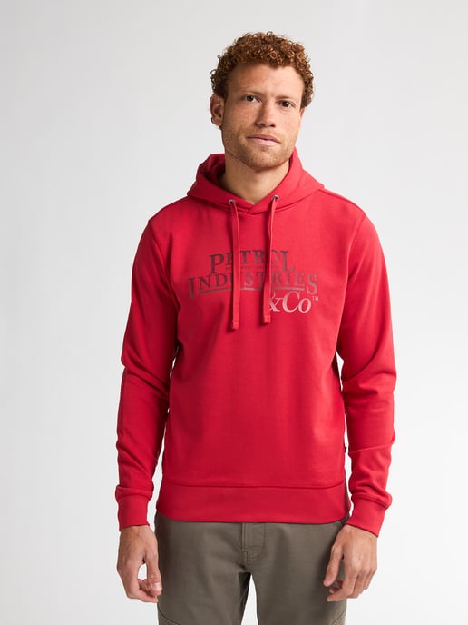 Petrol Industries - Hoodie mit Aufdruck Superior Herren - Rot - Image 3