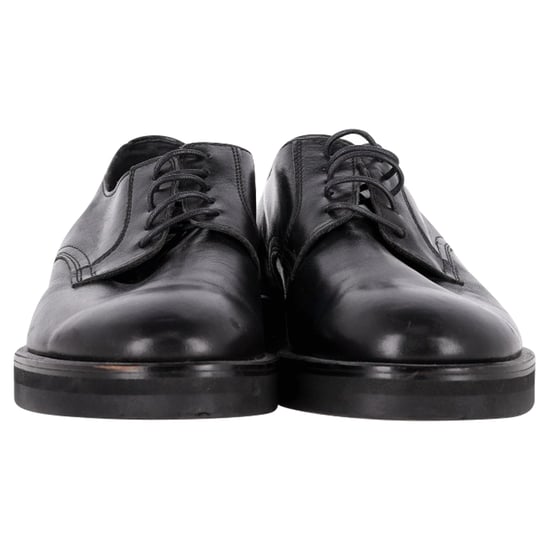 Yohji Yamamoto – Loafer zum Schnüren aus schwarzem Leder - Image 2