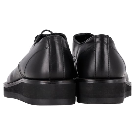 Yohji Yamamoto – Loafer zum Schnüren aus schwarzem Leder - Image 5