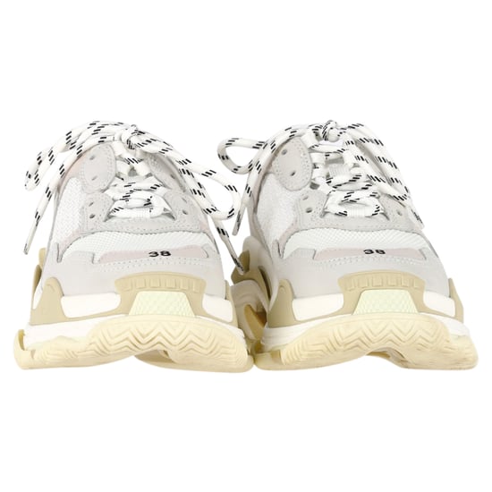 Balenciaga Triple S Sneakers aus weißem Polyester - Image 2