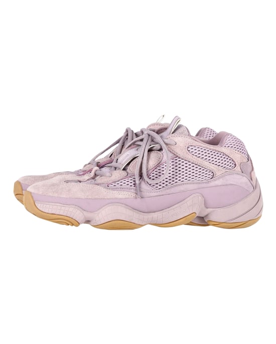 Adidas x Yeezy 500 Soft Vision Sneakers aus pastellviolettem Wildleder - Image 1