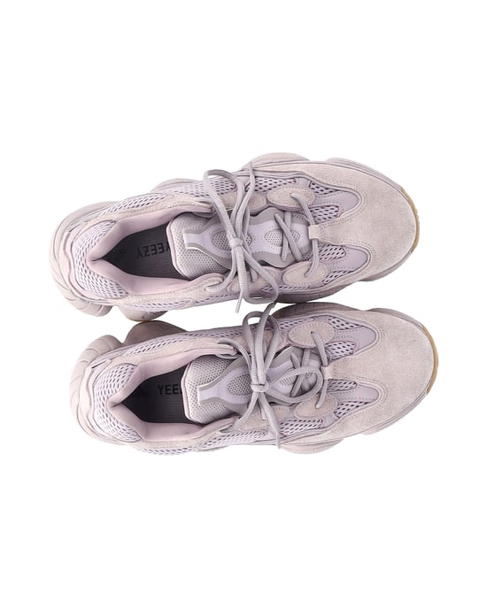 Adidas x Yeezy 500 Soft Vision Sneakers aus pastellviolettem Wildleder - Image 6