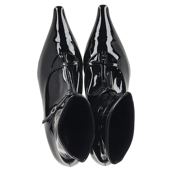 The Row Cyd Ankle Boots aus schwarzem Lackleder - Image 3