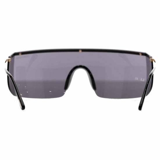 Tom Ford Pavlos Shield Sonnenbrille aus schwarzem Metall - Image 3