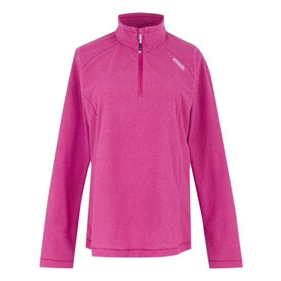 Regatta Great Outdoors Damen Fleece-Top Montes mit 1/4-Reißverschluss (Himbeere) - Image 1