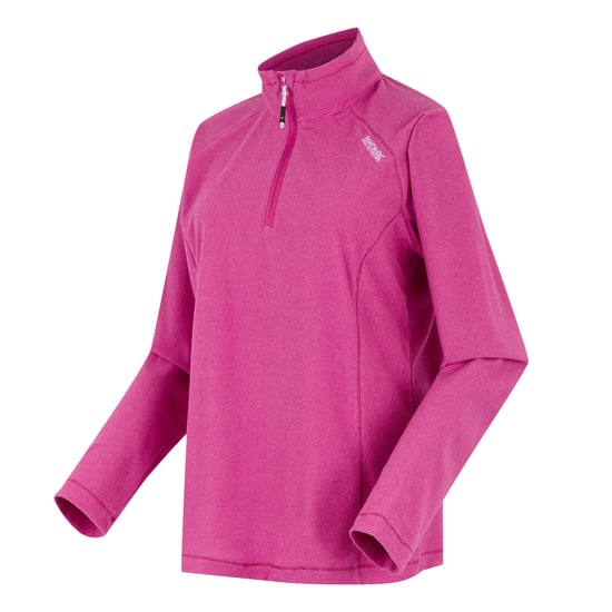 Regatta Great Outdoors Damen Fleece-Top Montes mit 1/4-Reißverschluss (Himbeere) - Image 3