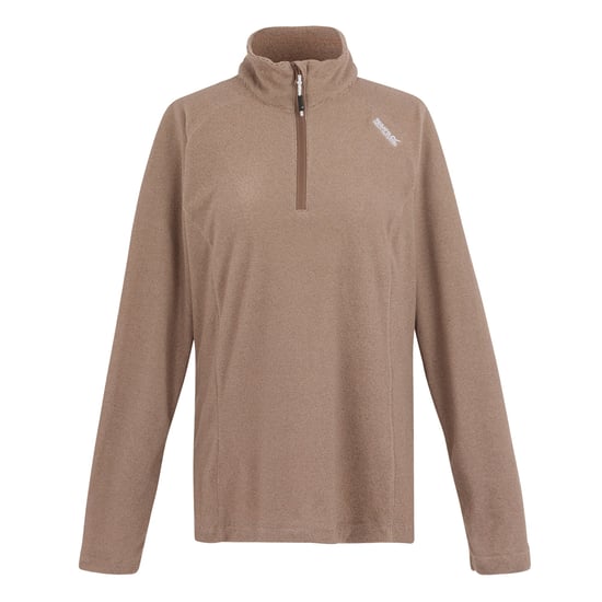 Regatta Great Outdoors Damen Fleece-Top Montes mit 1/4-Reißverschluss (Mokka) - Image 1