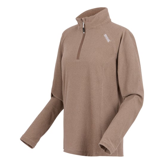 Regatta Great Outdoors Damen Fleece-Top Montes mit 1/4-Reißverschluss (Mokka) - Image 3