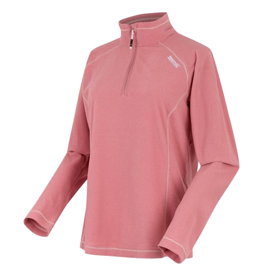 Regatta Great Outdoors Damen Fleece-Top Montes mit 1/4-Reißverschluss (Graurosa) - Image 3