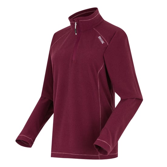 Regatta Great Outdoors Damen Fleece-Top Montes mit 1/4-Reißverschluss (Dunkel-Orange) - Image 3