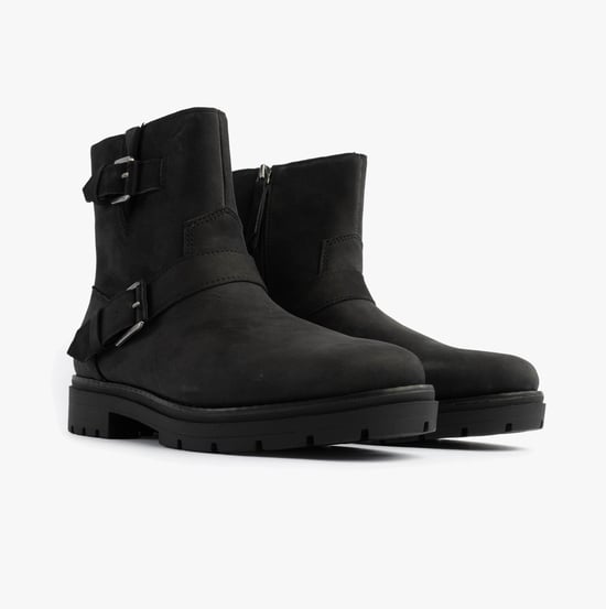 Toms Ionie Moto Damen Stiefeletten Schwarz - Image 4