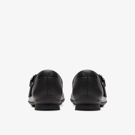 Jazmynn Iris schwarze Leder Schuhe - Image 5