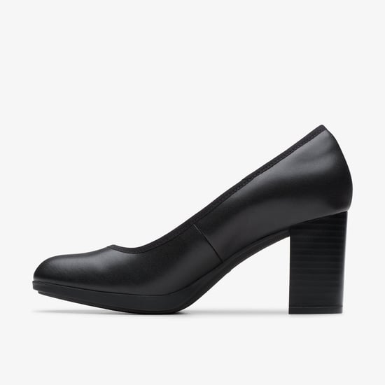 Bayla Carly Schwarze Leder-Schuhe - Image 2