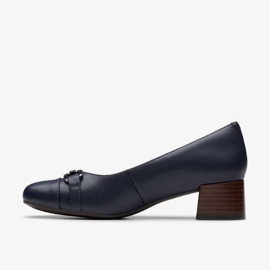 Iridessa Erin Navy Leder Schuhe - Image 2
