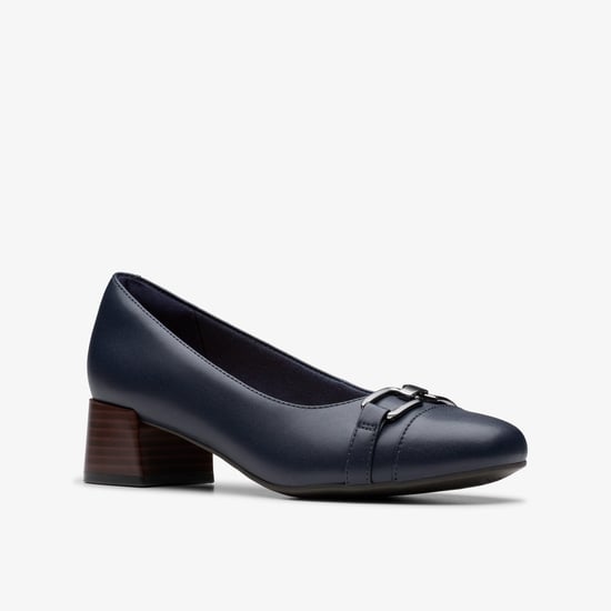 Iridessa Erin Navy Leder Schuhe - Image 4