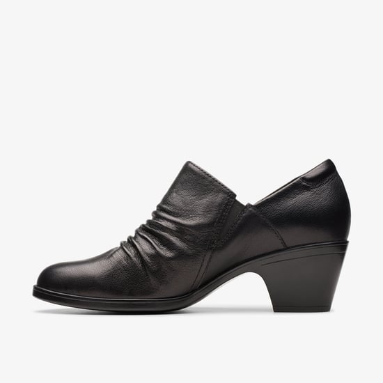 Emily2 Cove Schwarze Leder Schuhe - Image 2